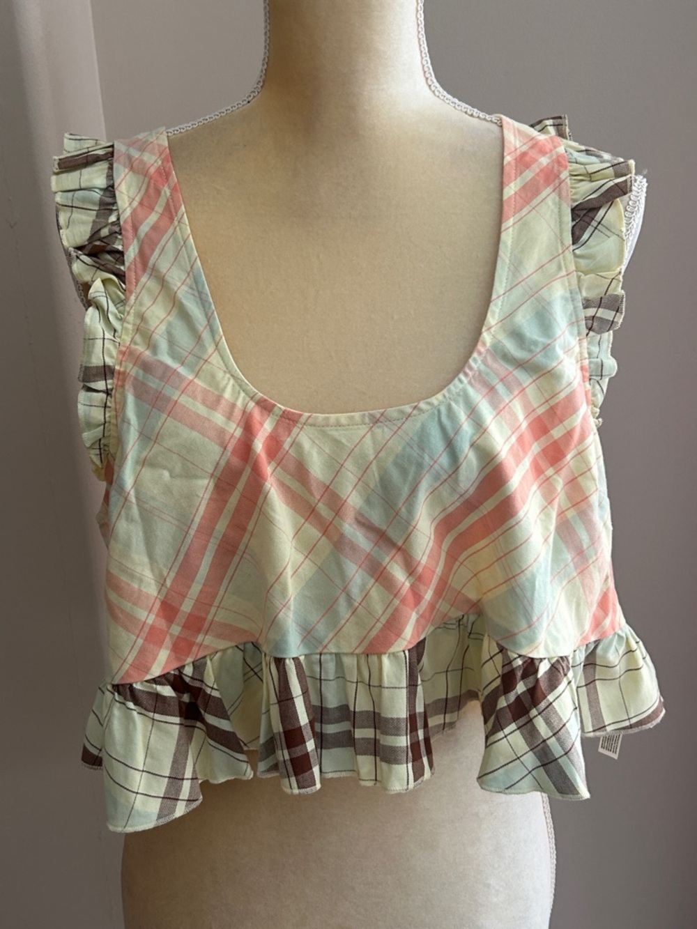 NWT Anthropologie Lyrebird Crop Top(size Large) - Picture 3 of 7
